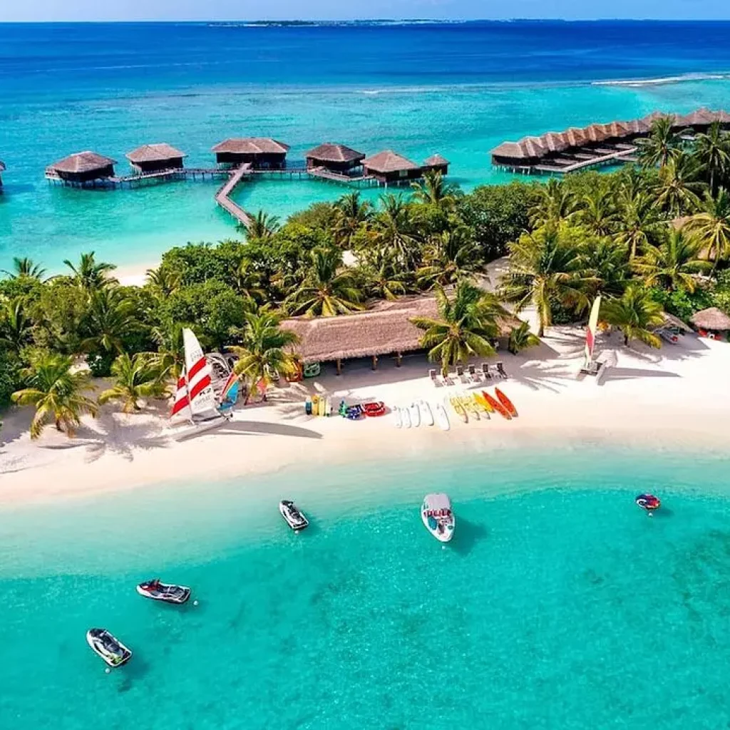 هتل شراتون فول مون مالدیو | Sheraton Maldives Full Moon 🛎️
