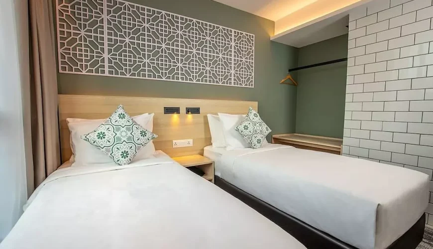 اتاق دو تخته هتل santa grand کوالالامپور