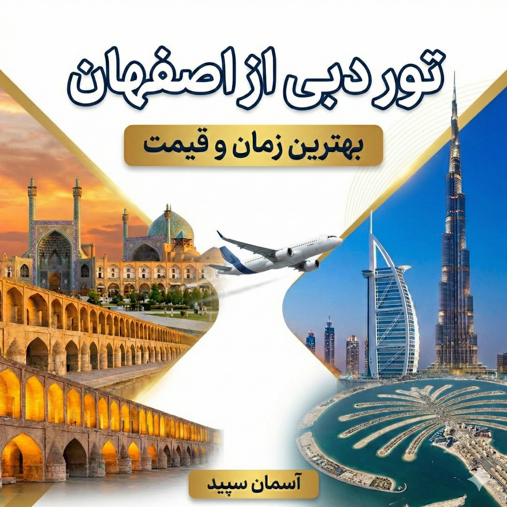 تور دبی از اصفهان ✈️ | بهترین زمان و قیمت | آسمان سپید