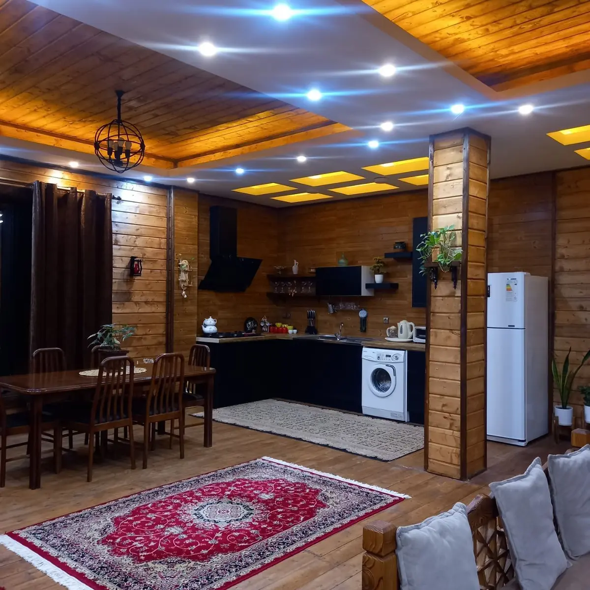 دوخوابه چوبی روناس - عکس ۴