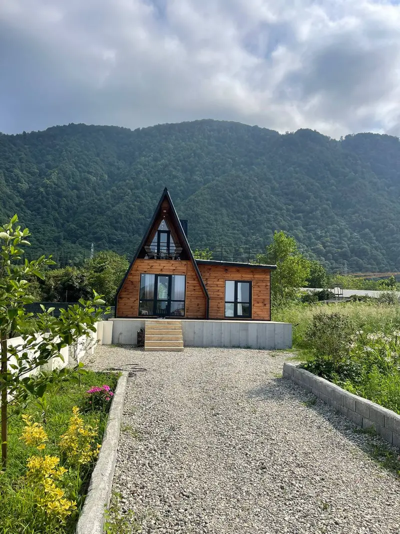 دو خوابه چوبی میرزایی